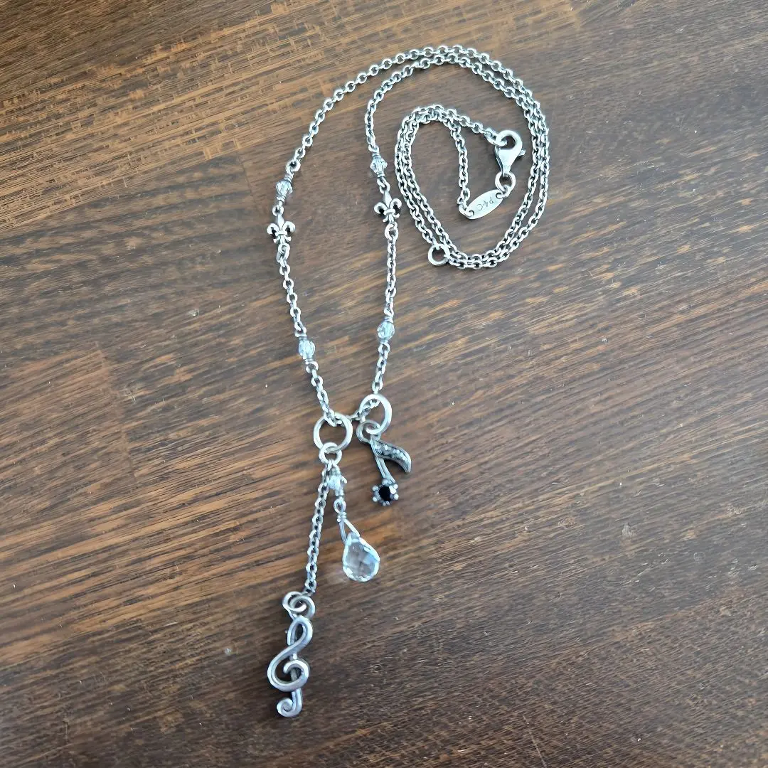 PATRICK COX SV925 クロスモチーフ ネックレストップ 美品 PATRICK COX パトリックコックス シルバー925 ネックレス