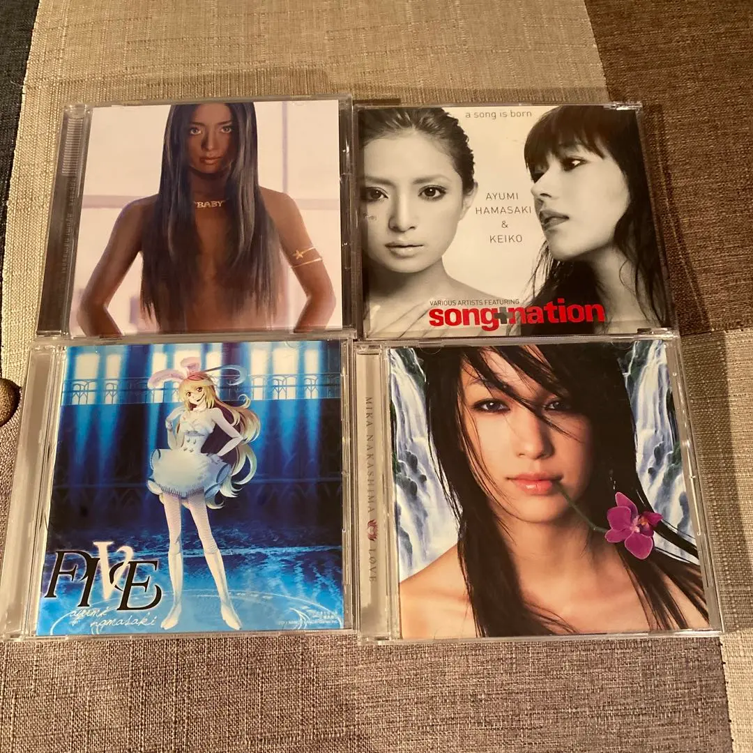 【激レア】　浜崎あゆみ　黒白金銀　アナログ　4枚セット　レコード 激レア】 浜崎あゆみ 黒白金銀 アナログ 4枚セット レコード