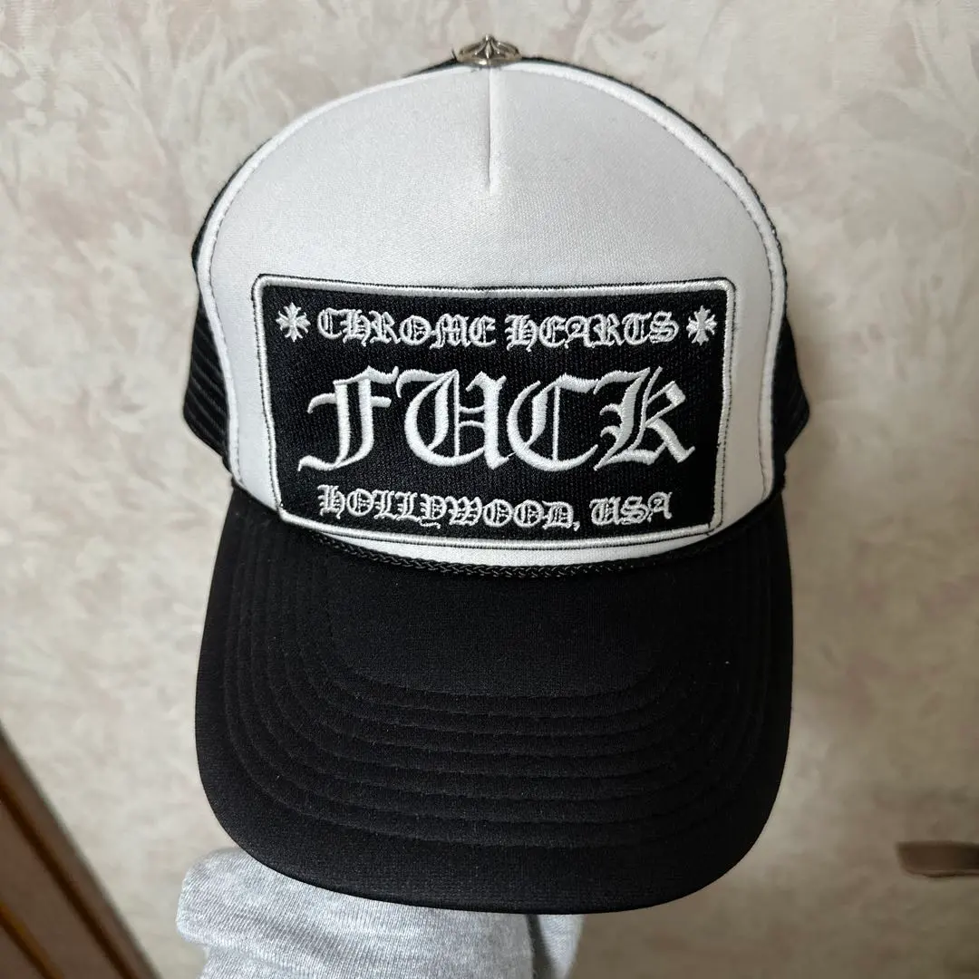 Thumbnail of Chrome Hearts FUCK Trucker Mesh Cap Early OTTO Made Embroidery