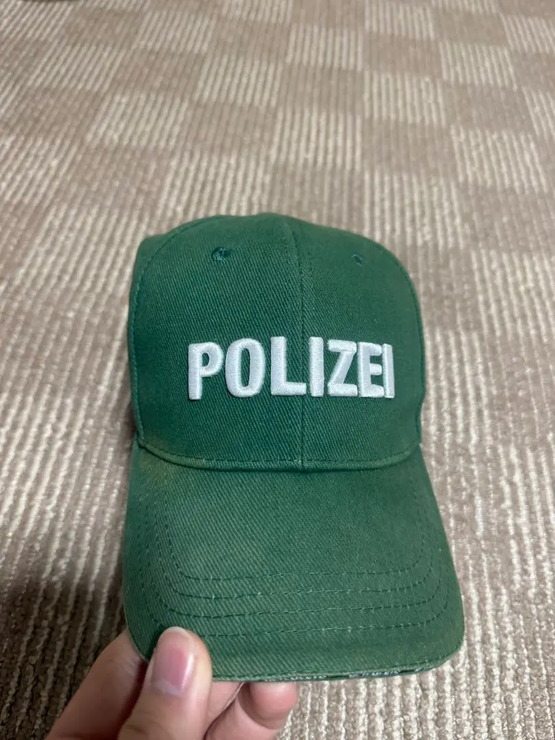 Vetements 元ネタ　POLIZEI 緑色 シングルライダースジャケット Vetements 元ネタPOLIZEI 緑色 シングルライダースジャケット