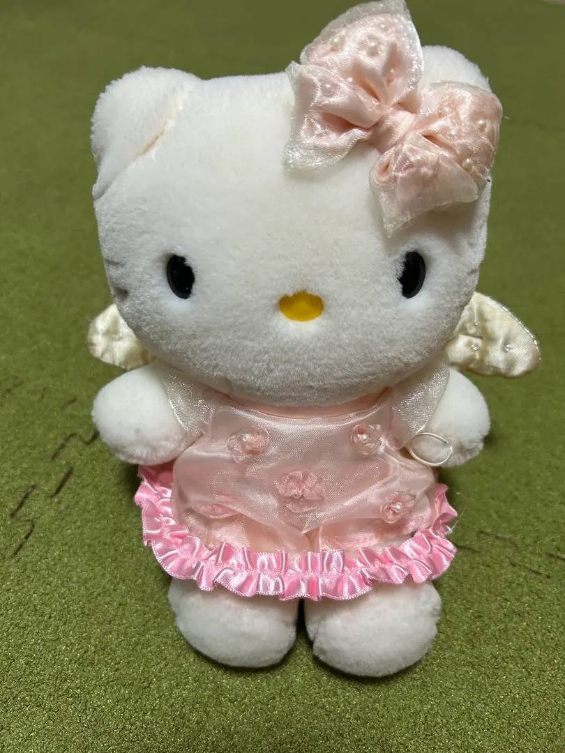 Thumbnail of Hello Kitty Telegram NTT Plush Angel Pink Sanrio with wings
