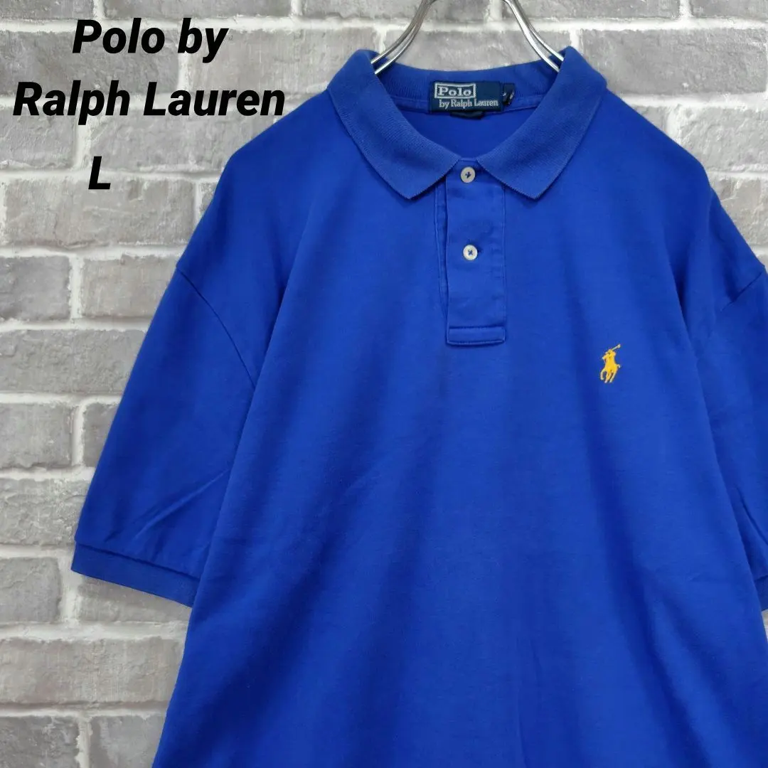 Thumbnail of [Polo by Ralph Lauren] Short Sleeve Polo Shirt Blue US Vintage ②