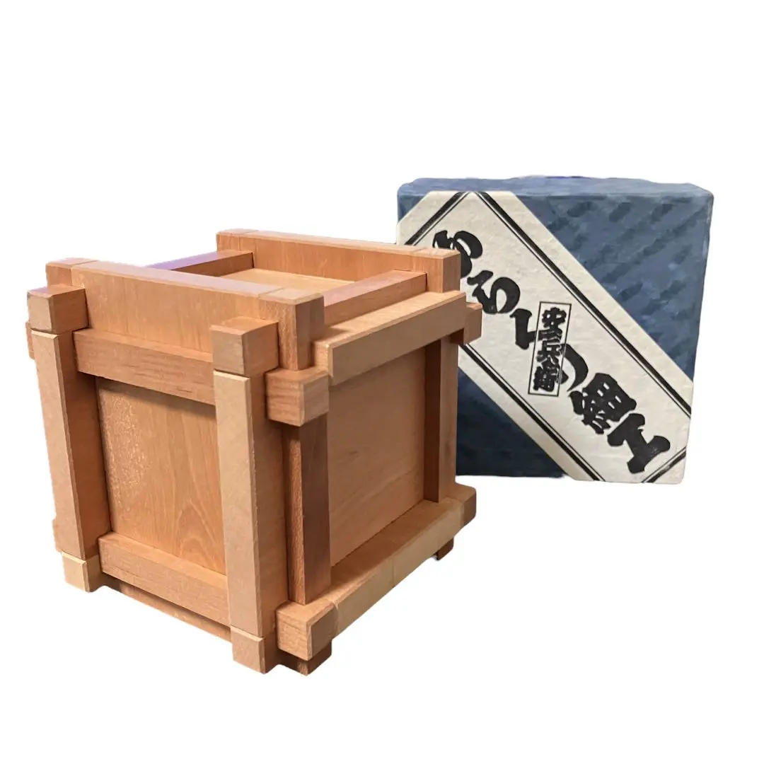KARAKURI BOX カラクリ箱 紙袋 安兵衛 亀井明夫 現状販売 希少 からくり箱 karakuri box 安兵衛 亀井明夫 ハート型 秘密箱 希少