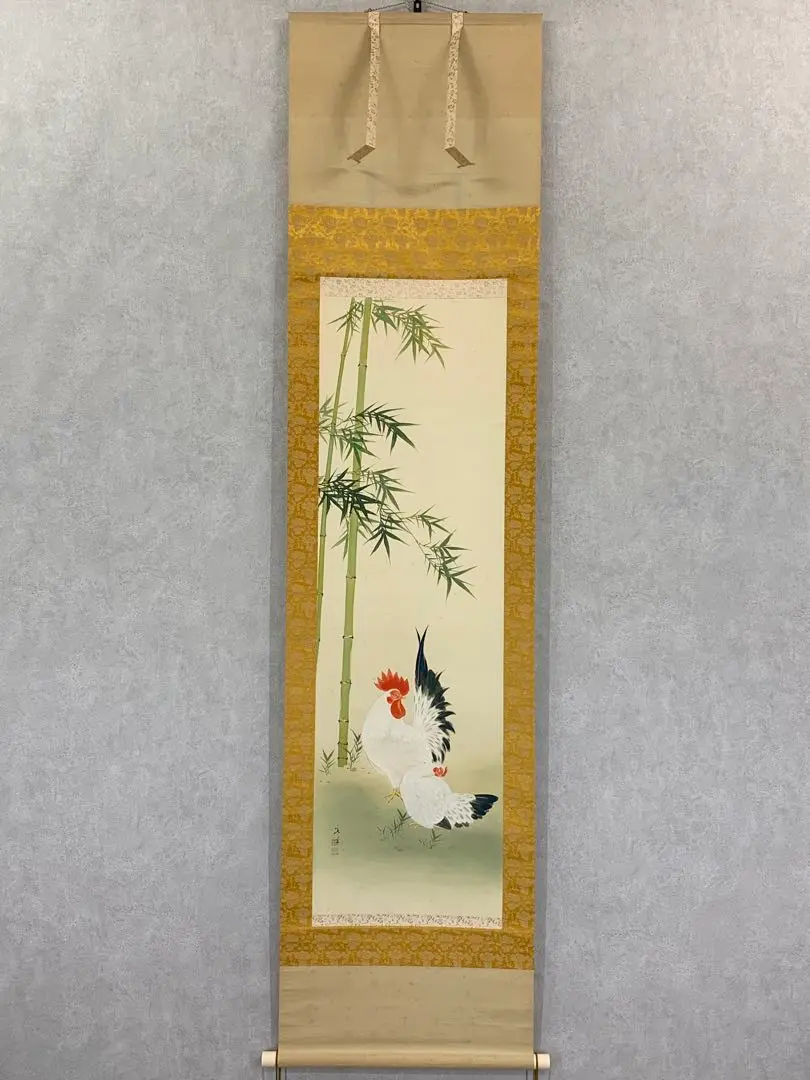 掛け軸風景画表具表装小林立堂清流