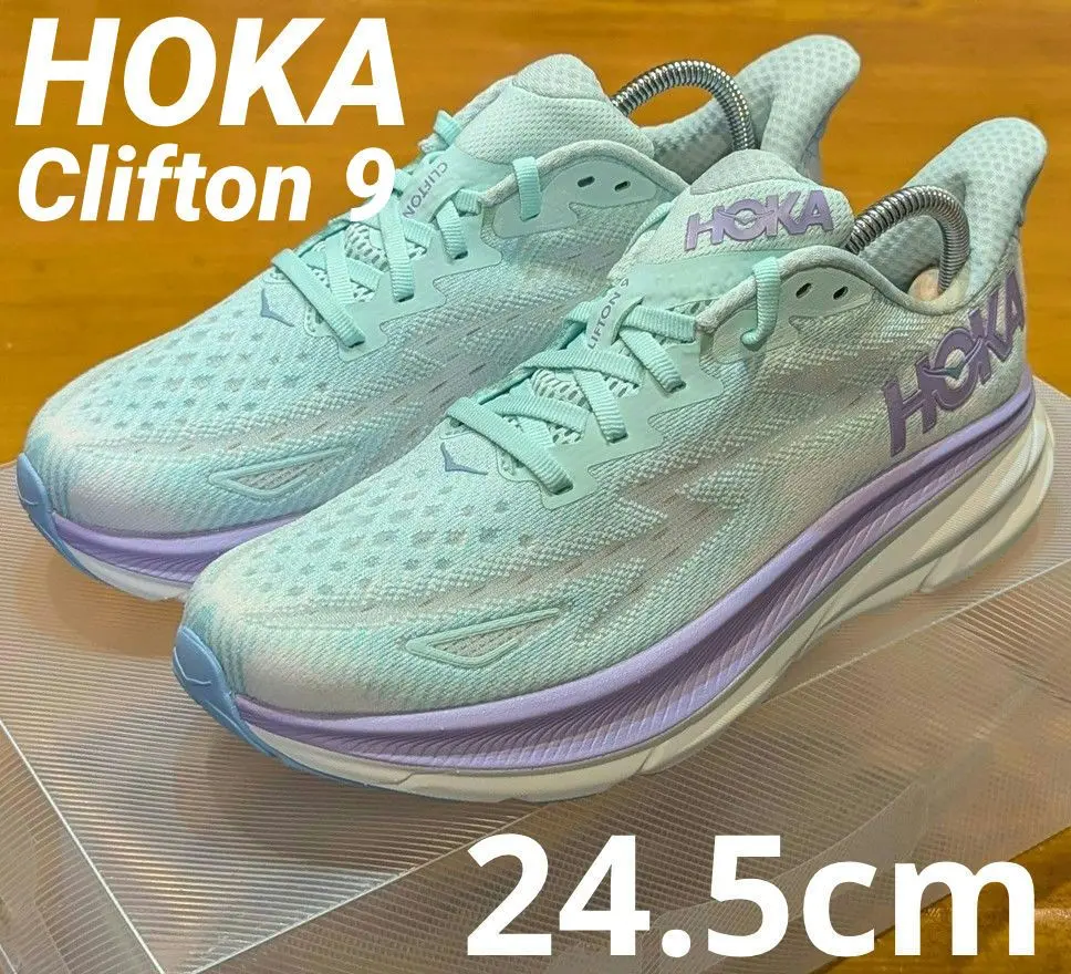 発送は11/18です【新品】HOKAクリフトン9 ワイド　ウィメンズ24.5cm 2025年最新】クリフトン9 ワイド 24.5の人気アイテム - メルカリ