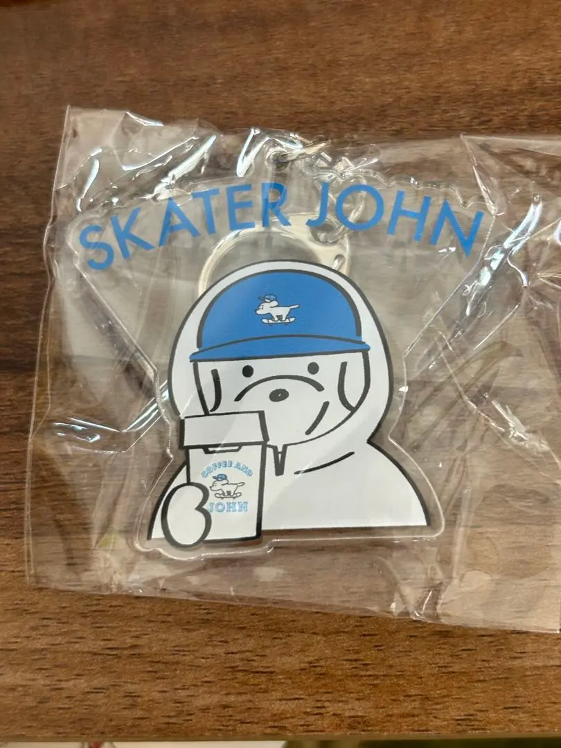 スケータージョン 松本湯ステッカー アクリルキーホルダー Skater JOHN SKATER JON (スケータージョン) 蓄光ステッカー 日本製