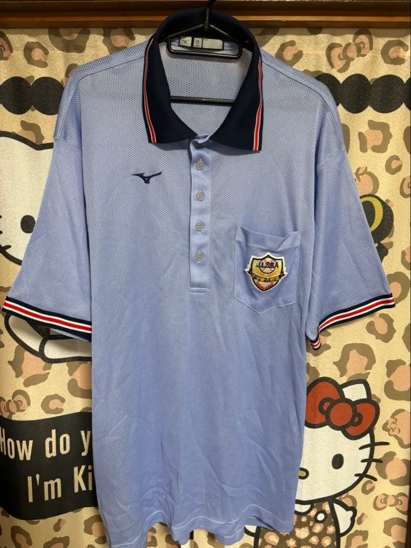 Thumbnail of Mizuno Umpire Polo Shirt Size 0 Light Blue