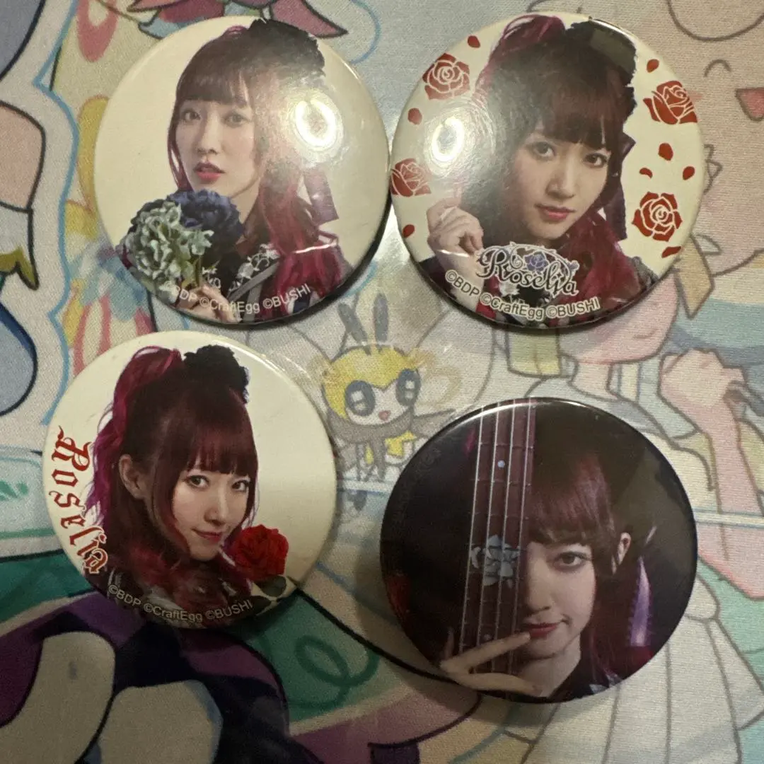 Roselia 遠藤ゆりか 缶バッジ Roselia 遠藤ゆりか 缶バッジセット - メルカリ