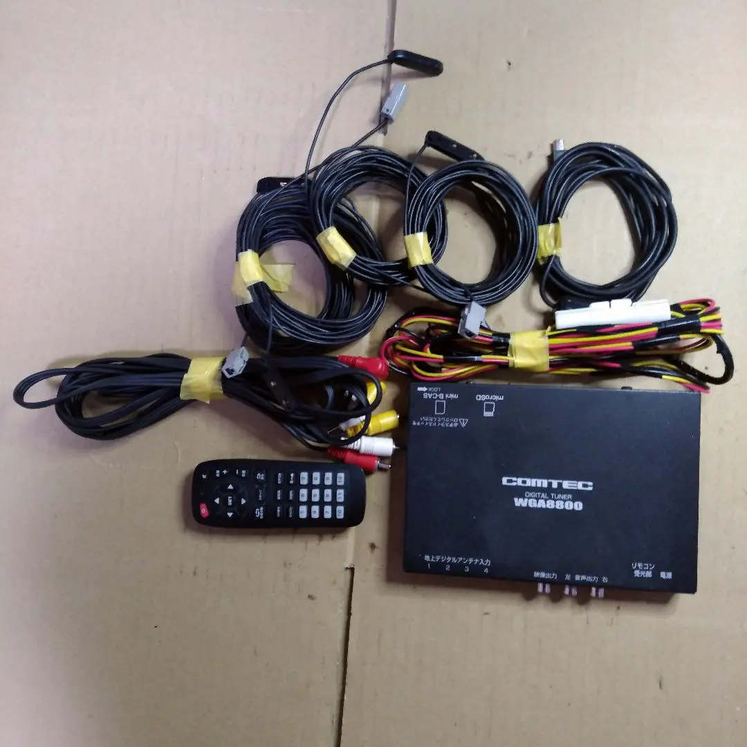 地デジチューナー　WGA8800 Amazon | コムテック 地デジチューナー(ワンセグ/フルセグ