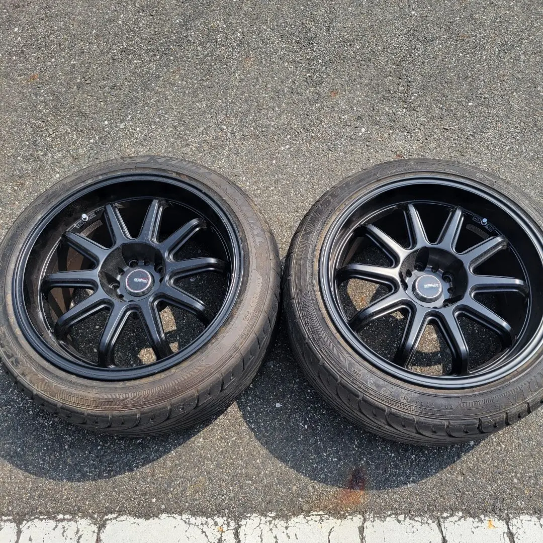 5ZIGEN 16インチ×6J＋45 美品 タイヤおまけ 5ZIGEN タイヤ ホイール セット（5ZIGEN（リム径（インチ）16
