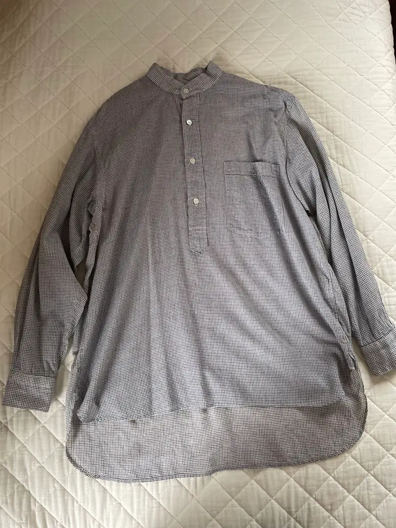 COMOLI KHADI カディコットン プルオーバーシャツ size2 COMOLI KHADIコットン プルオーバーシャツ | 大阪心斎橋のメンズ