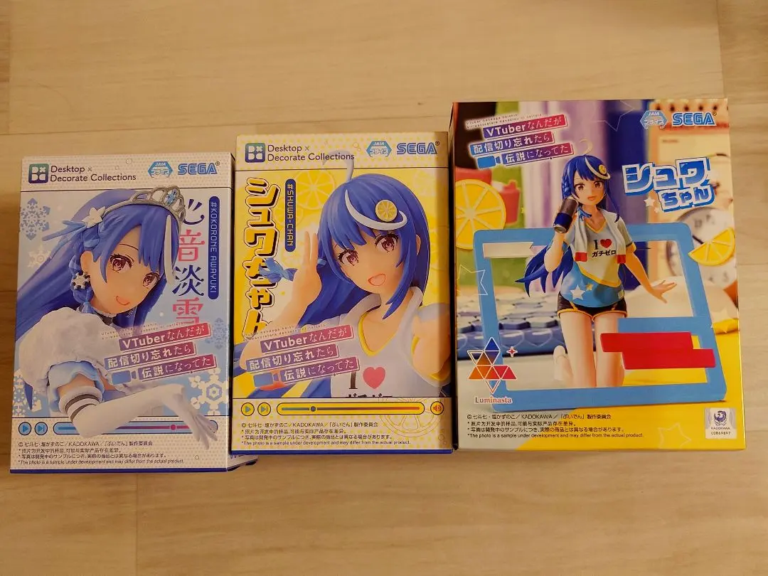 SEGA - Desktop×Decorate Collections 心音淡雪 10体セット SEGA セガ フィギュア 未開封品 2025年最新】Desktop×DecorateCollections“心音淡雪”の人気