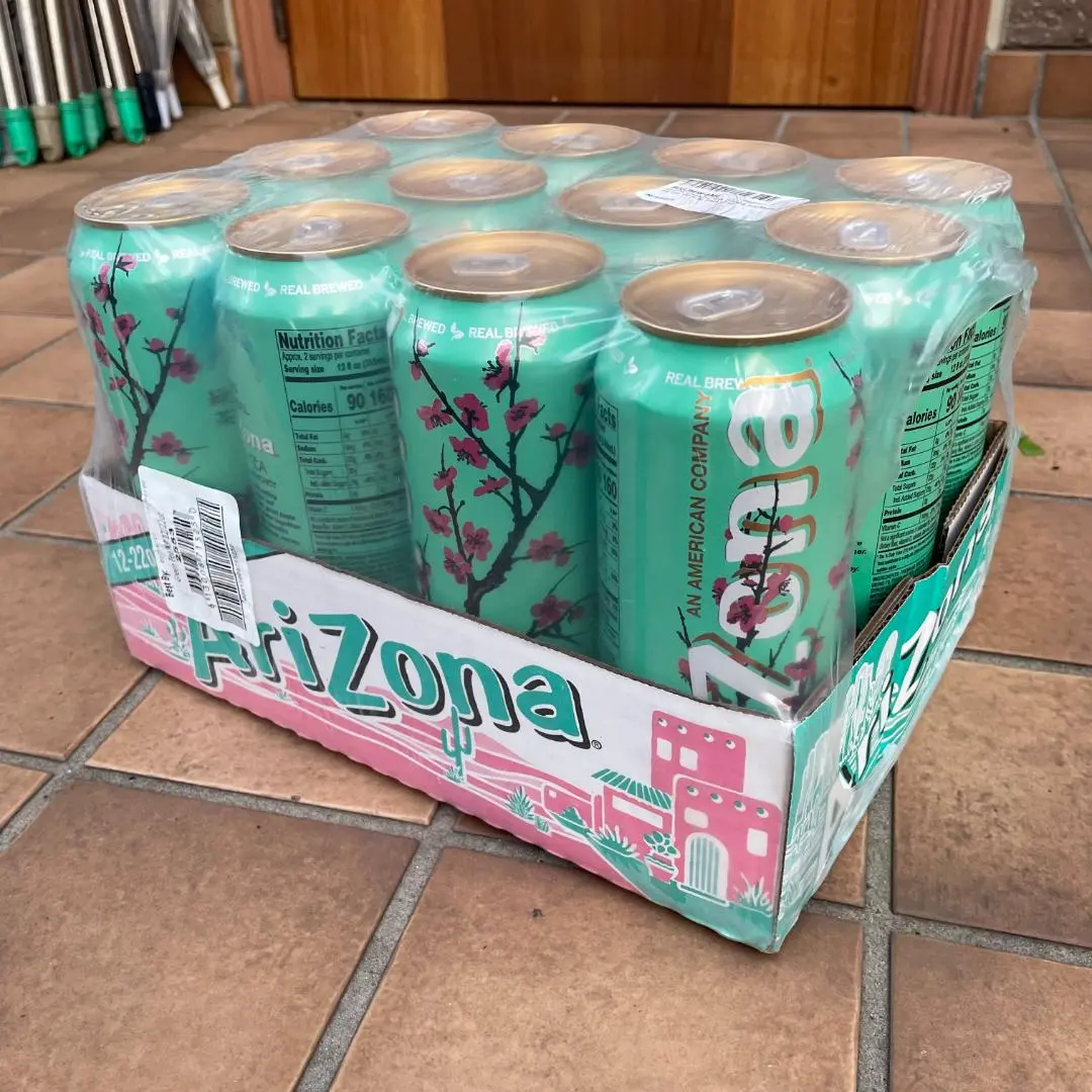 ARIZONA GREEN TEA アリゾナ グリーンティ 12本パック Amazon.com: Arizona Green Tea with Ginseng and Honey - 16 Fl