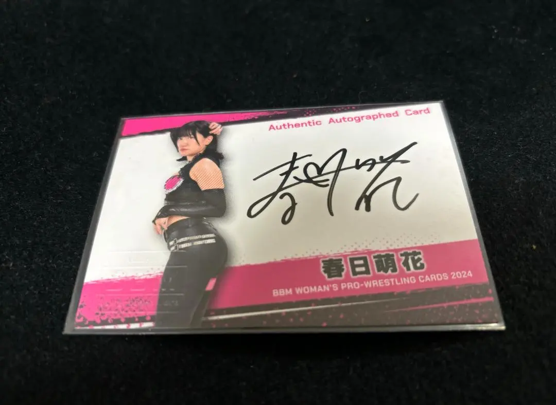 松本都　BBM2024女子プロレス　直筆サイン　チェキ　1of1 2025年最新bbm 女子プロレス サイン 2024の人気アイテム - メルカリ