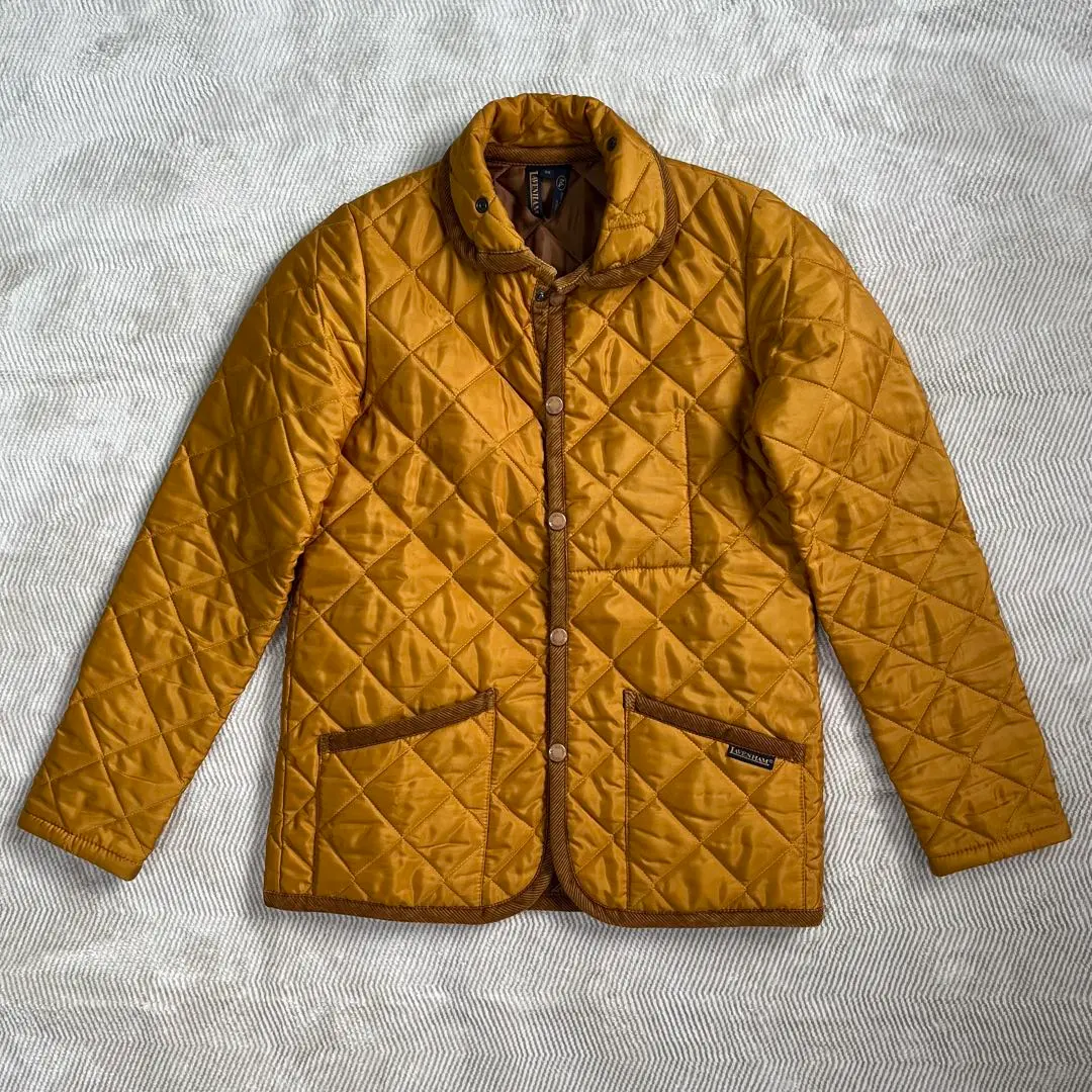 Thumbnail of Mustard quilted jacket