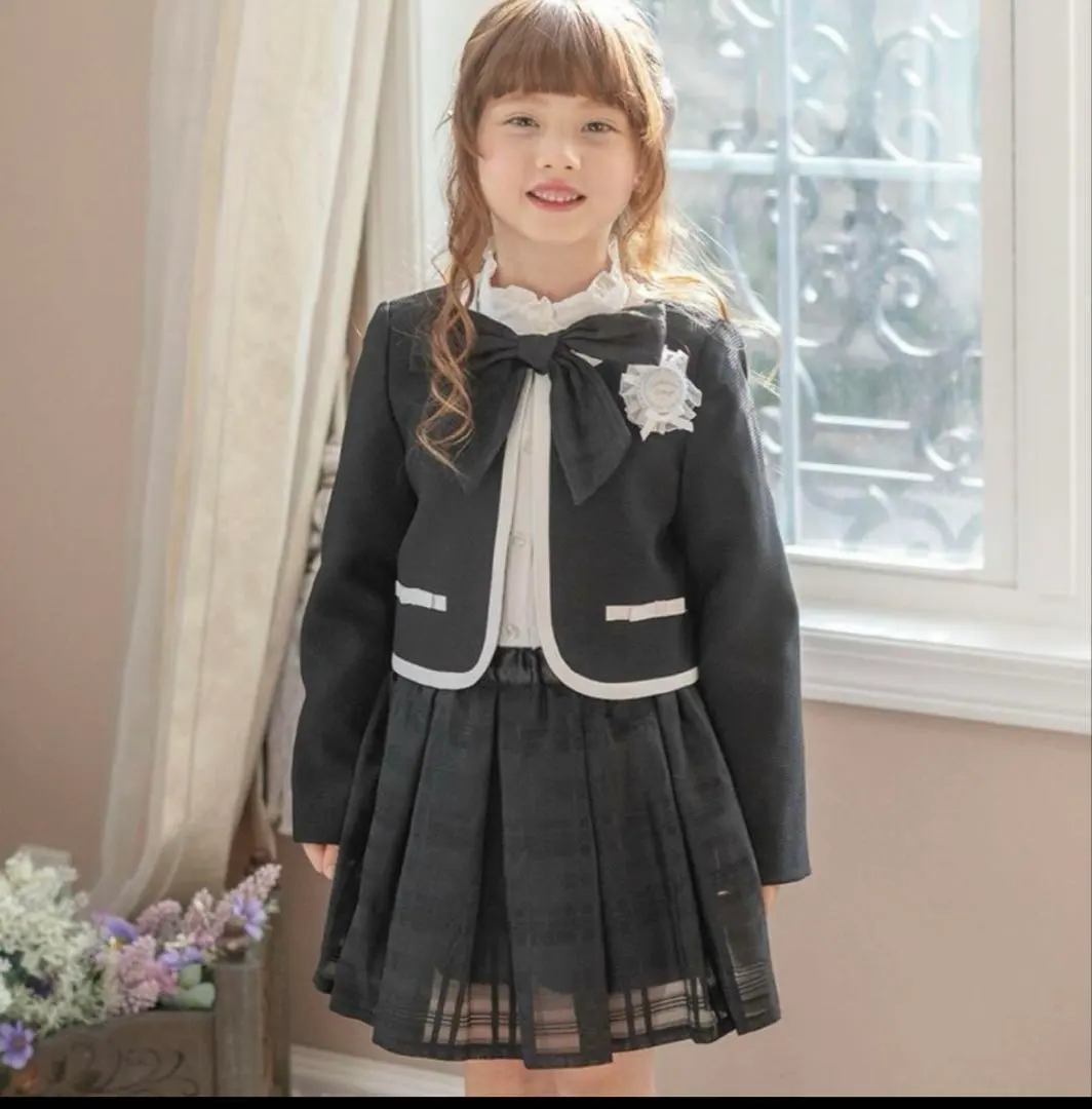 凱瑟琳小屋 格紋歐根紗裙套裝 的縮圖