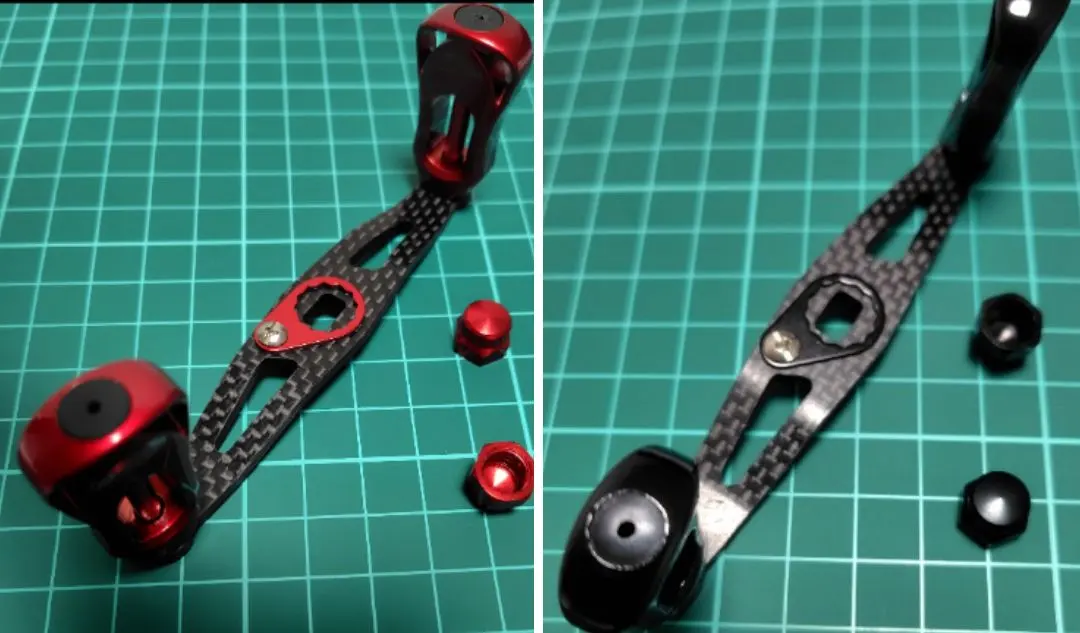 Thumbnail of Set of 2 Baitcasting Reel Handles, Left and Right