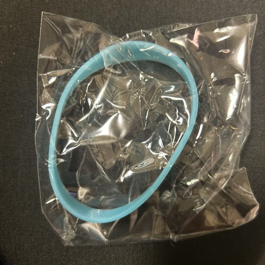 Thumbnail of FANTASTICS Gacha Clear Rubber Band Light Blue