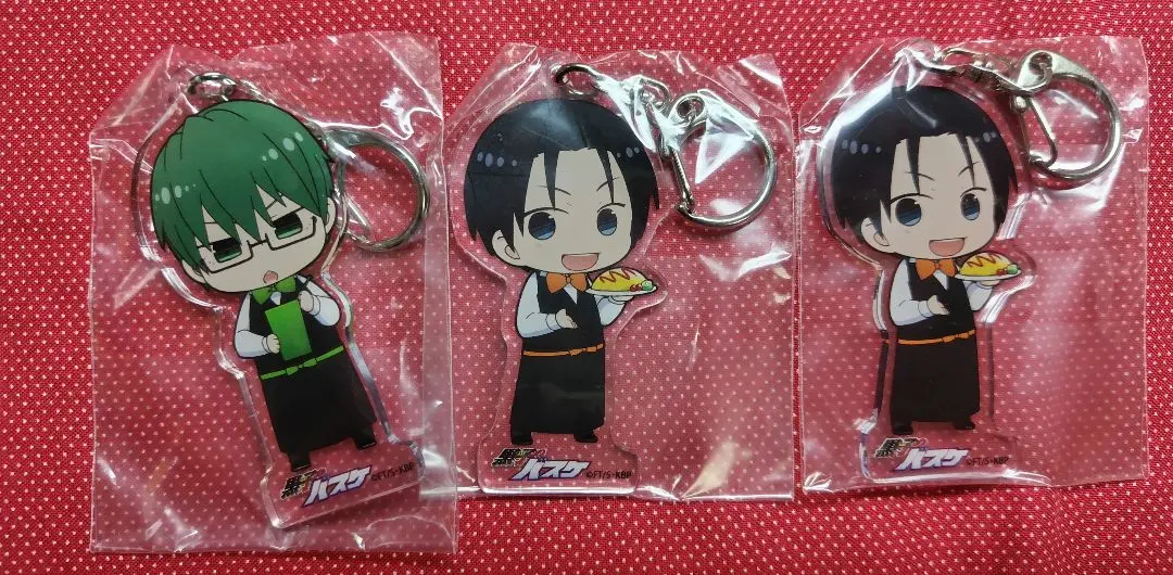Thumbnail of Kuroko's Basketball Animate Cafe Acrylic Keychains Midorima Takao Garcon