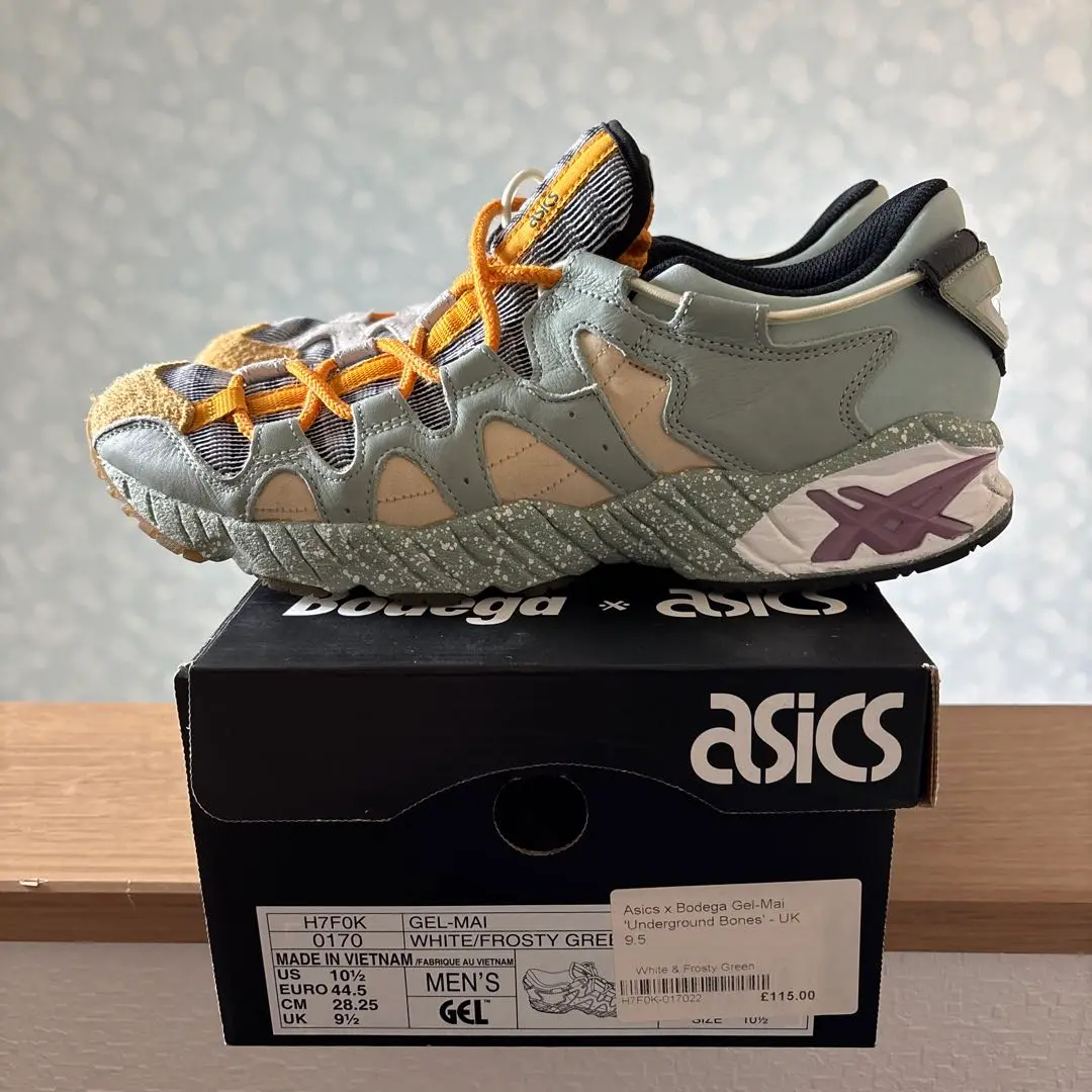 ASICS ×Bodega Gel Mai アシックス　× ボデガ　ゲルマイ ボデガ × アシックスタイガー ゲルマイ アンダーグラウンド【7/8