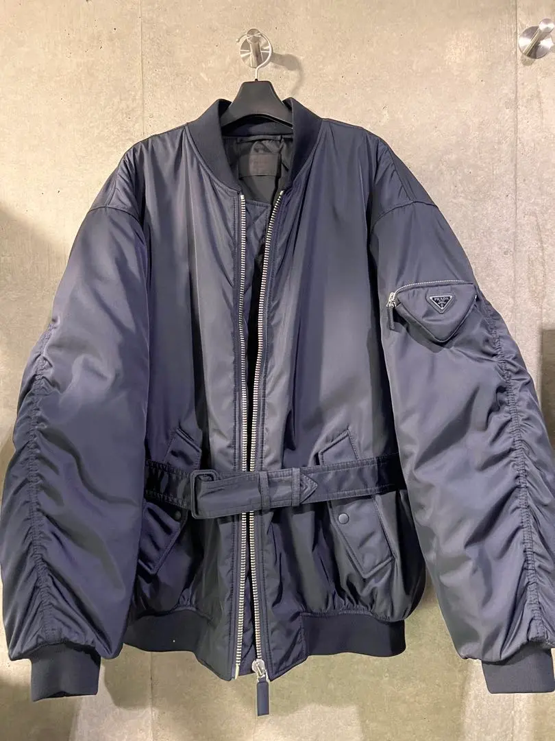 PRADA ネイビー MA-1 フライトジャケット 2025年最新】PRADA MA-1・フライトジャケットの人気アイテム
