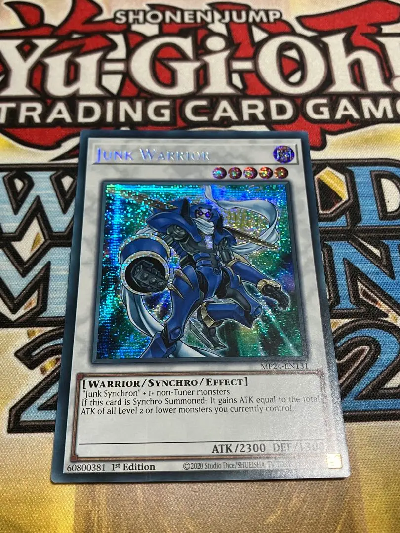遊戯王 ジャンク ウォリアー アジア版 25thシークレット クオシク 最安 遊戯王 ジャンクウォリアー 25th クオシク - メルカリ