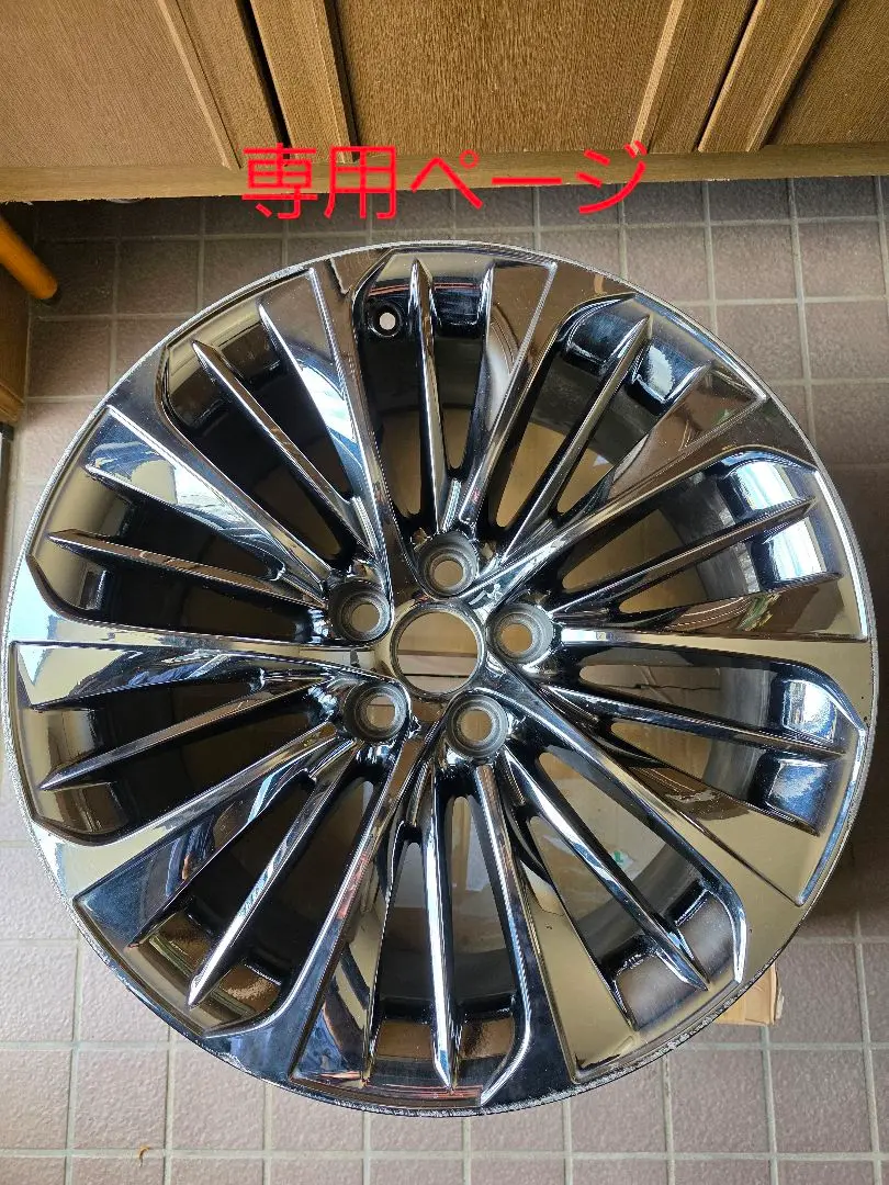 極上美品◆レクサス LS500 LS500h 純正ホイール19インチ4本セット レクサス LS500h 純正 ホイール 4本 19インチ 8J-19 PCD120 5穴