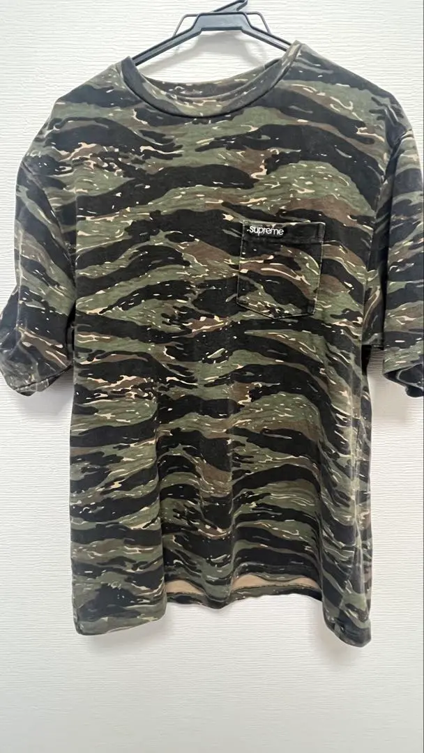 2025年最新】supreme pocket tee tiger camoの人気アイテム