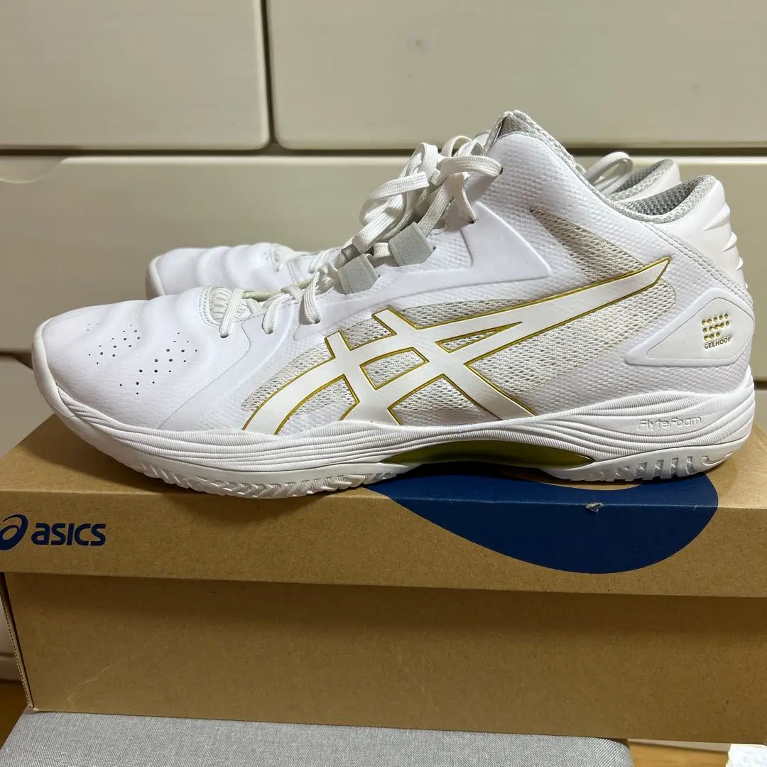 新品未使用　アシックス asics GELHOOP V13 ホワイト　OG ASICS アシックス GELHOOP V13【NARROW】(ホワイト) 1063A034