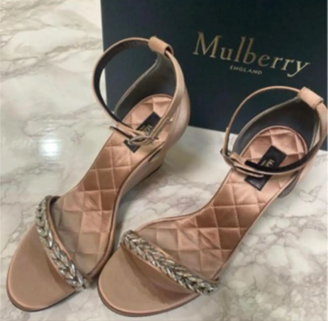【Mulberry】パンプス サンダル ミュール 花柄 マルベリー レディース Mulberry】パンプス サンダル ミュール 花柄 マルベリー