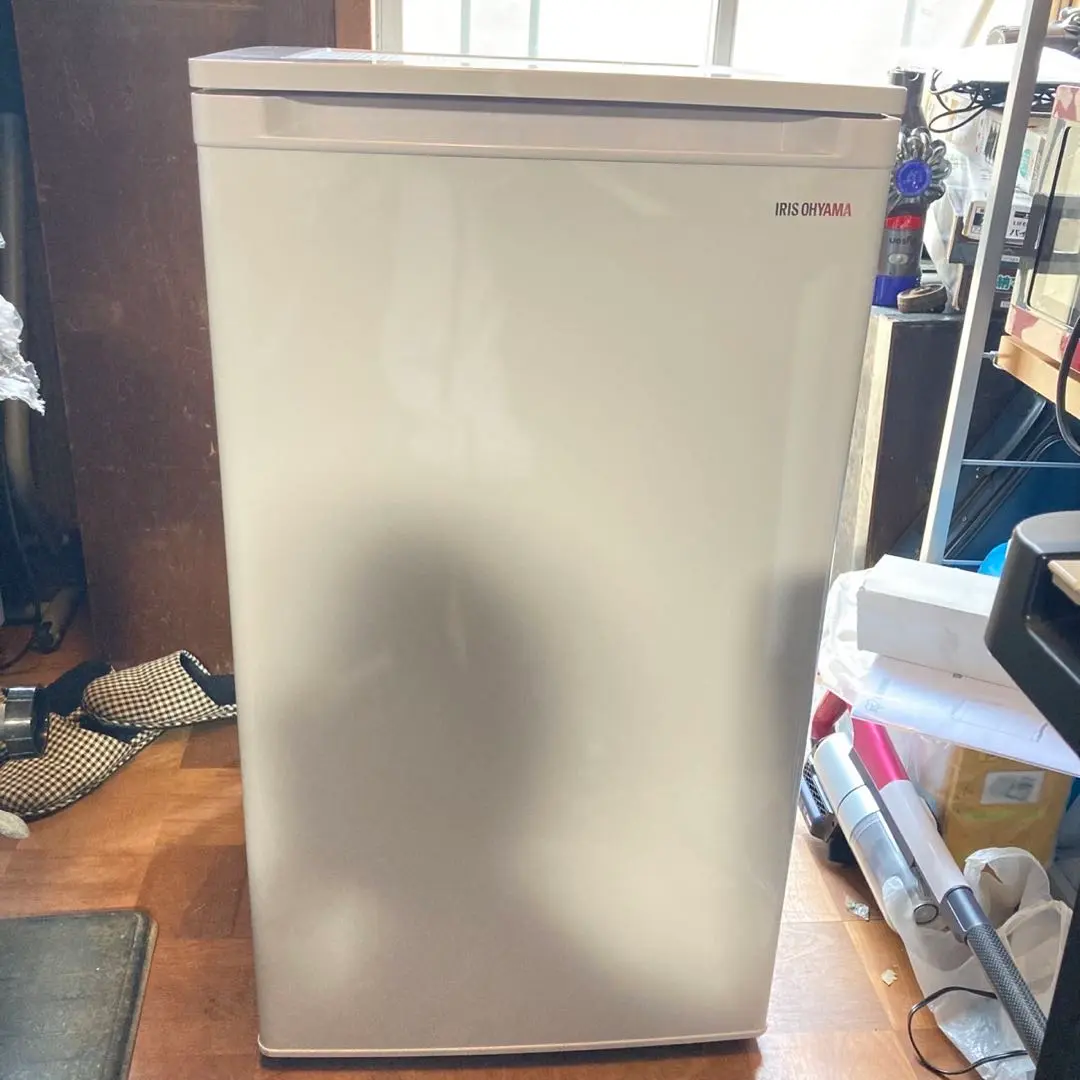 【引取限定】2020年製アイリスオーヤマ　冷凍庫 IUSD-6B-B 中古 値引き(引取り限定)アイリスオーヤマ 冷凍庫 ホワイト IUSD-6B-W