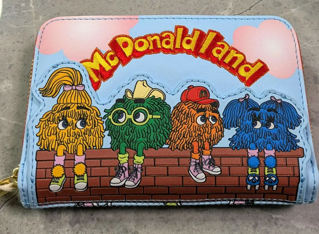 McDonald's Vintage Fry Kids Zip Around Wallet | Loungefly