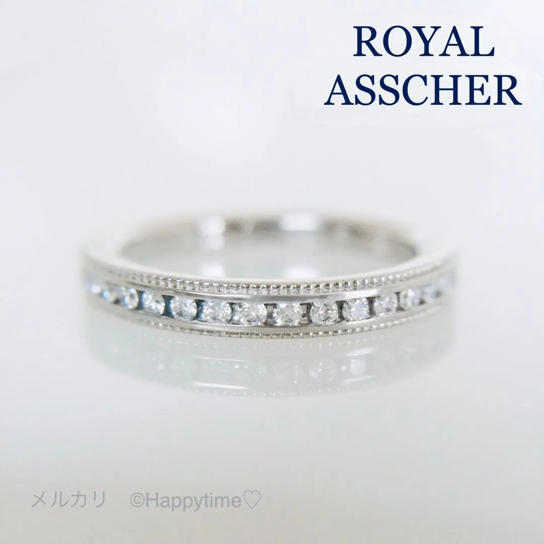  ASSCHER ダイヤモンドリング【5万▶︎4万5千円】 ロイヤル・アッシャー・シグニチャーカット コレクション