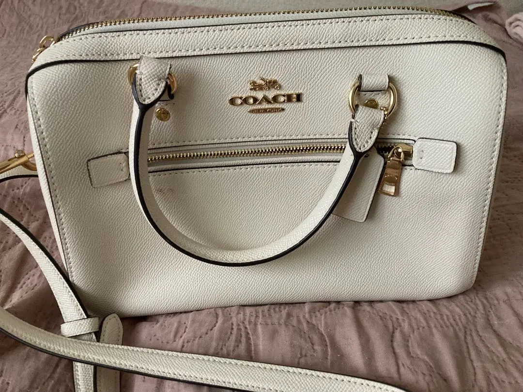Thumbnail of COACH White Shoulder Bag