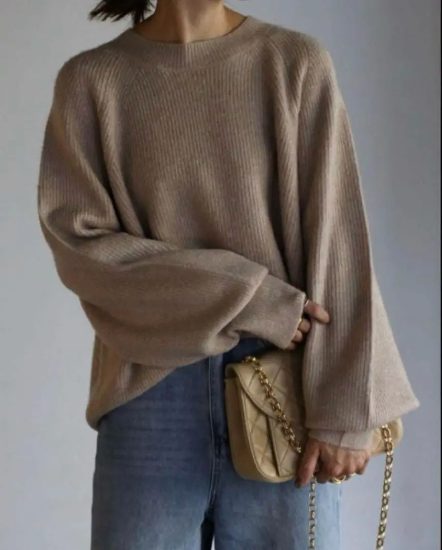 Thumbnail of [New] (Ragbe) BONJOUR SAGAN Raglan Sleeve Knit