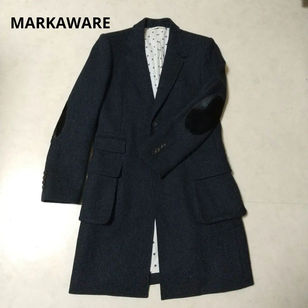 MARKAWARE ミニマリストチェスターフィールドコート サイズ2