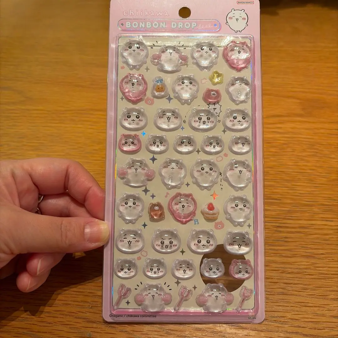 全新未開封 Bonbon Drop 貼紙 ちいかわ Sunstar 的縮圖