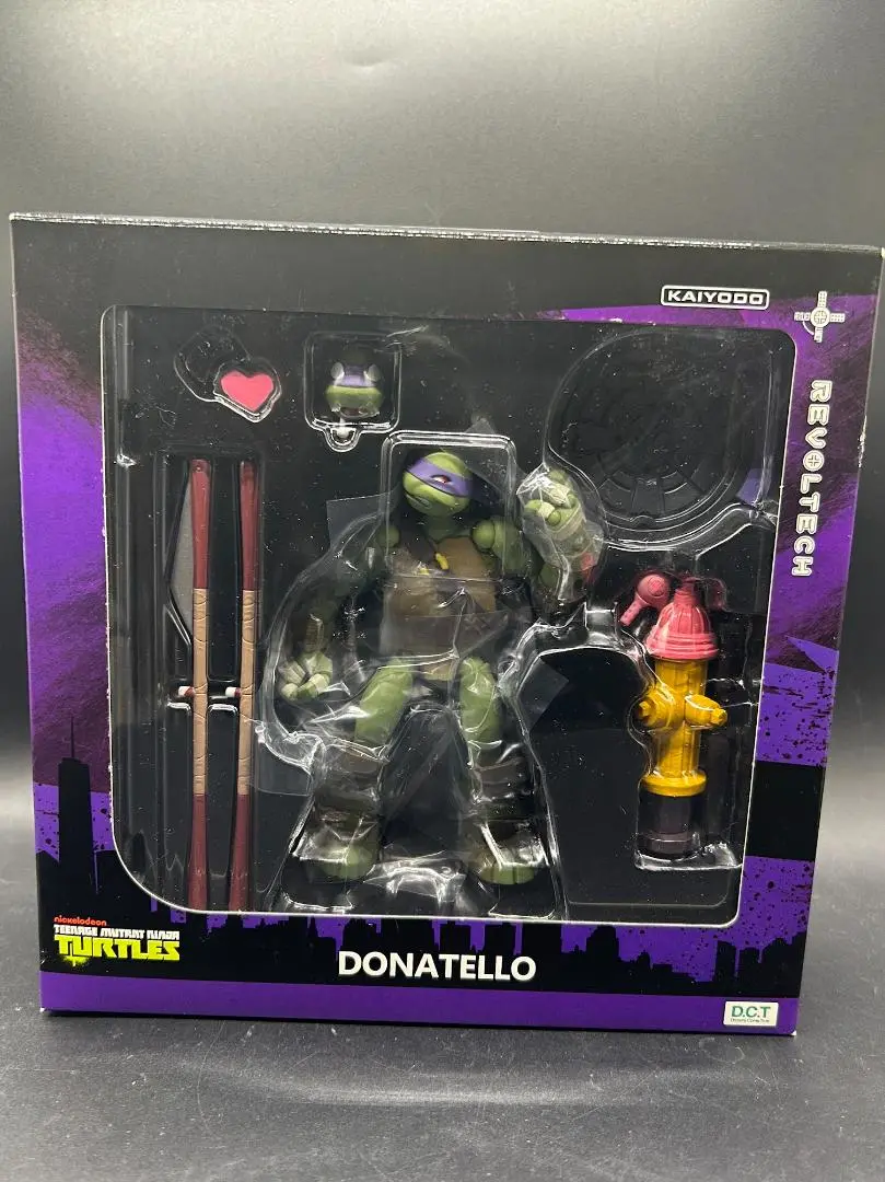 海洋堂　リボルテック　タートルズ フィギュア 4体セット ミュータントタートルズ フィギュアコレクション D.C.T 4体