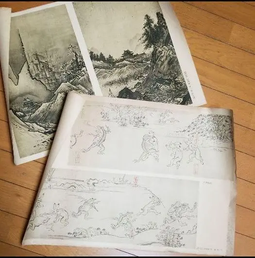 中国水墨画花鳥画大型教科書㊤㊦冊人気画家徐湛著水墨画教室必備品美術教育の座右の書 Amazon.co.jp: 中国水墨画花鳥画大型教科書㊤㊦冊人気画家徐湛著
