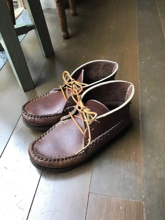 未使用・希少ARROW MOCCASIN リングブーツ サイズUS8 ARROW MOCCASIN(アローモカシン) / アローモカシン/ブーツ/UK8