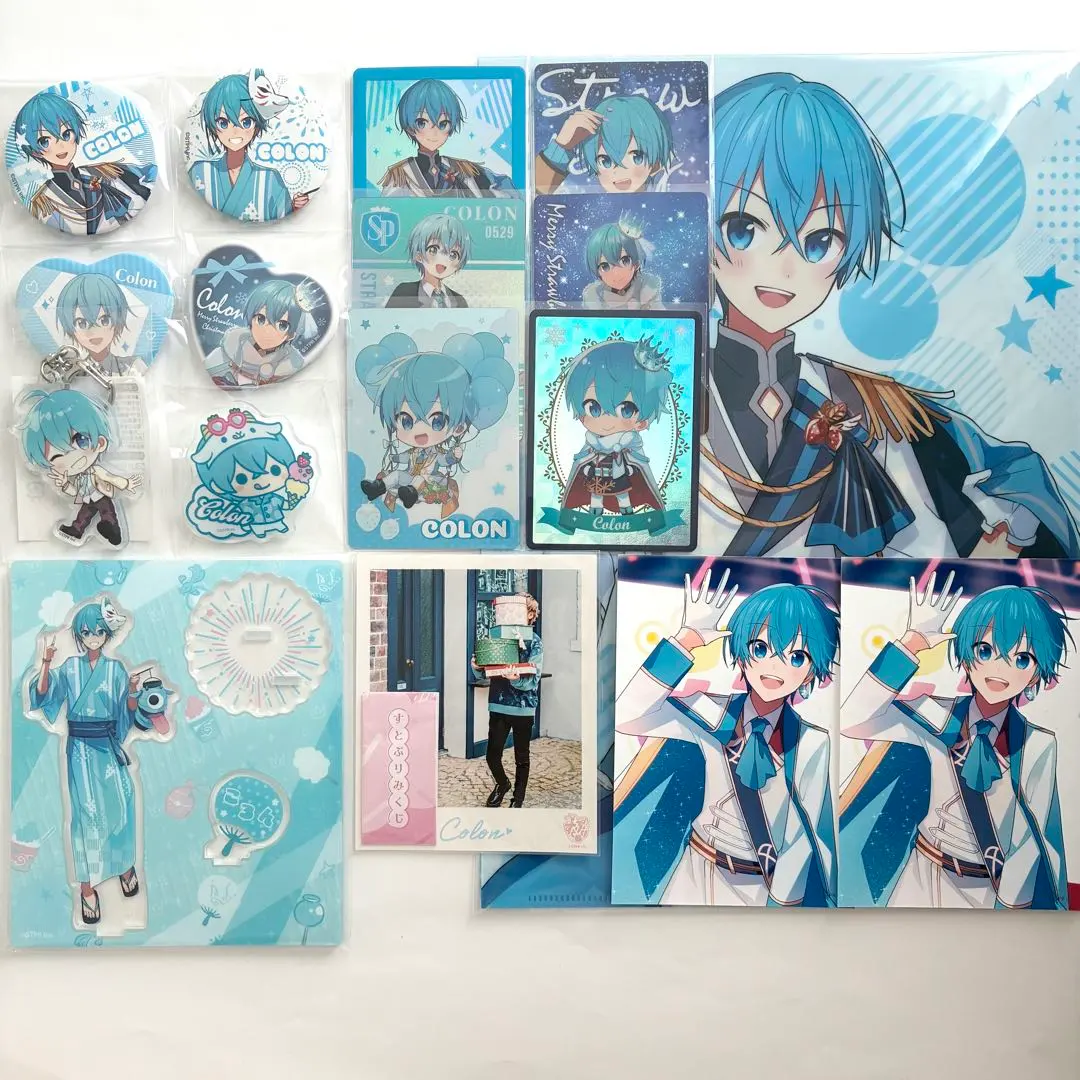 Thumbnail of A bundle sale of items featuring Colon-kun from Strawberry Prince.