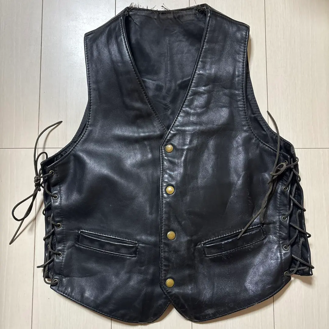 Langlitz Leathers 皮革背心 42 的縮圖