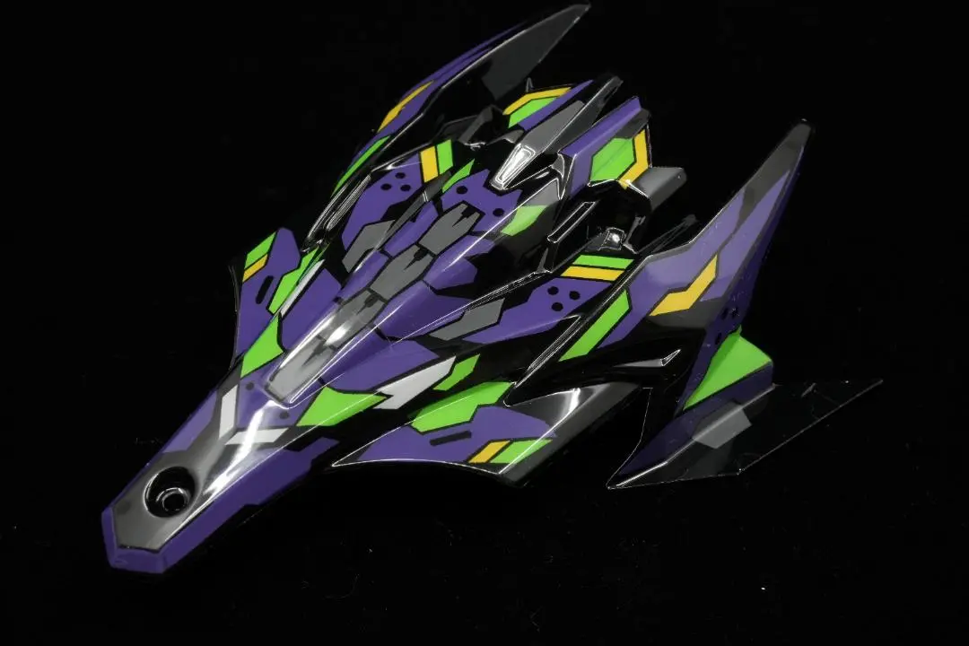 【職人技塗装】ミニ四駆 ポリカボディー アバンテmk3 アズール × 紅蓮機甲 職人技塗装】ミニ四駆 ポリカボディー アバンテmk3 アズール
