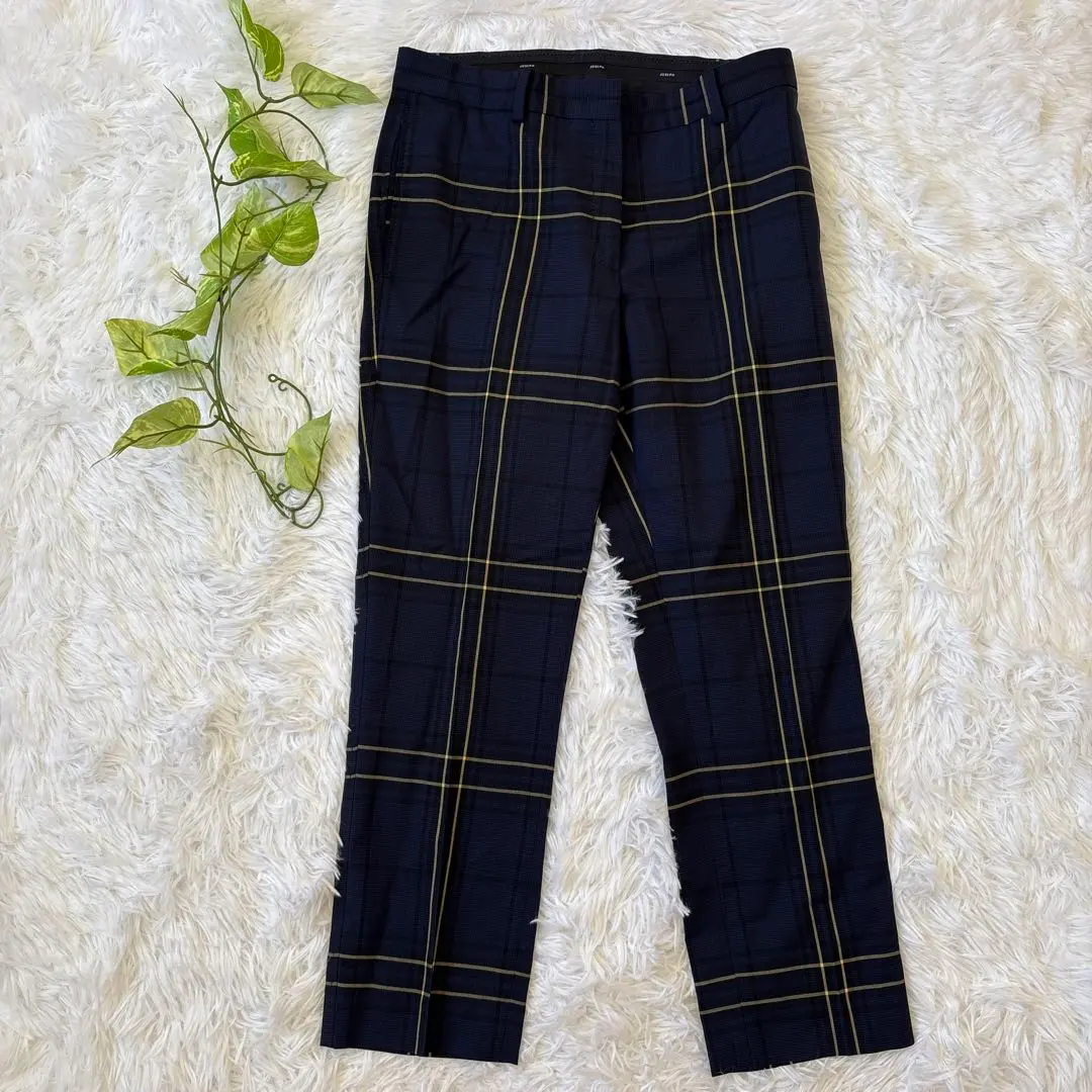 Thumbnail of JOSEPH Women's Golf Pants S Wear Golf Girl Checkered Navy