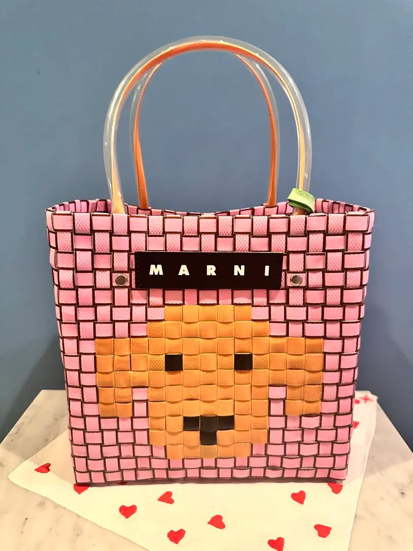 MARNI - 【新品未使用】02 マルニマーケット アニマルバスケット