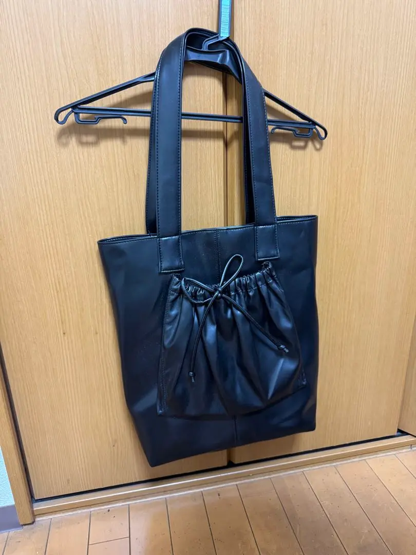 Akiko Aoki Standard Worker Bag ブラック　バッグ AKIKOAOKI】Hard worker bag classic black（help me to work