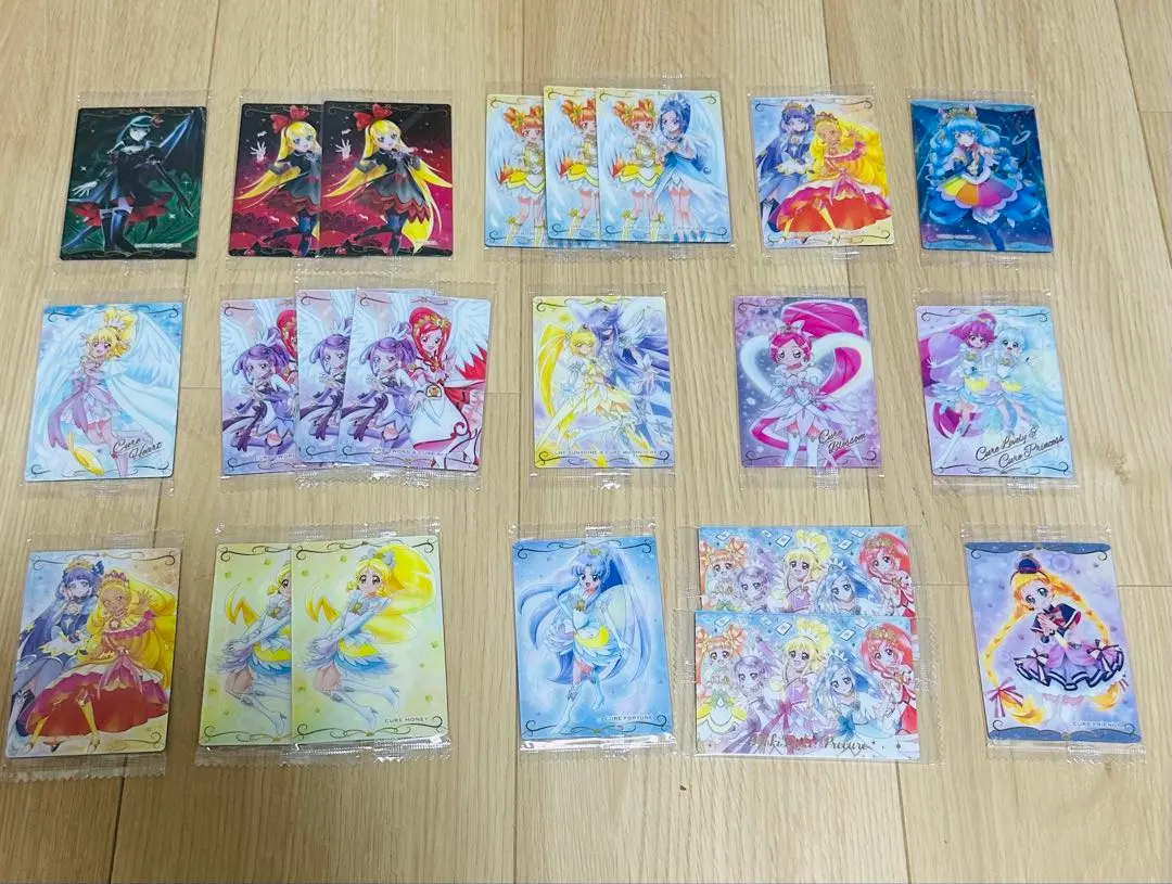 Thumbnail of Precure Wafer Cards - 24 Card Set