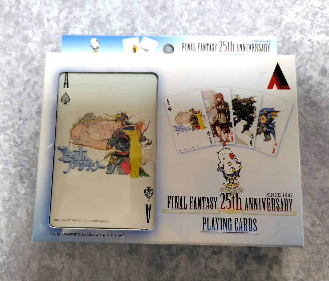 【新品未開封】ファイナルファンタジー 25周年記念トランプ Amazon.co.jp: FINAL FANTASY 25周年記念トランプ : おもちゃ