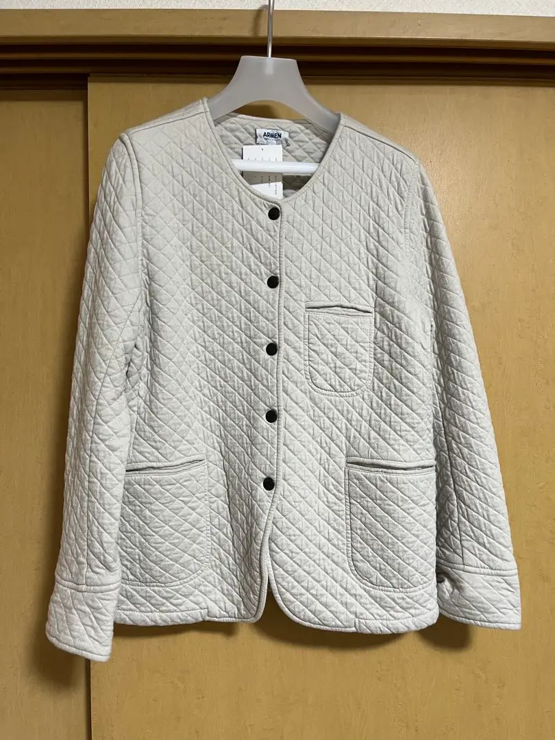 ARMENノーカラーコットンキルトジャケットフランス製です。 楽天市場】【クーポンで20%OFF】アーメン/ARMEN コットン