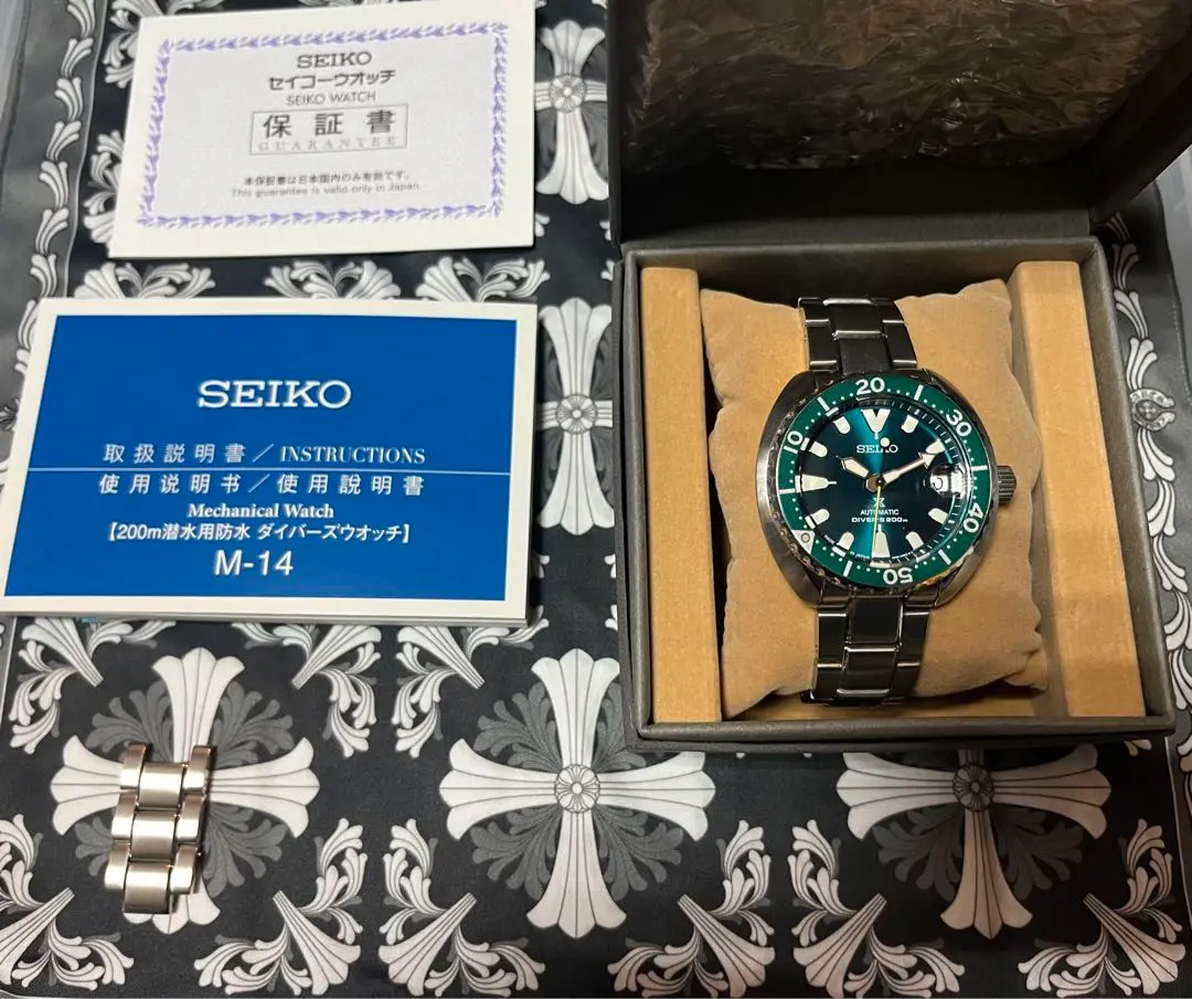 セイコー　ダイバーズ　タートル　グリーン　中古品 2025年最新】SEIKO グリーンタートルの人気アイテム - メルカリ
